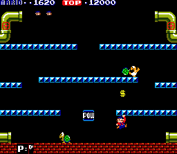 Mario Bros. (US, Revision E) Screenshot 1